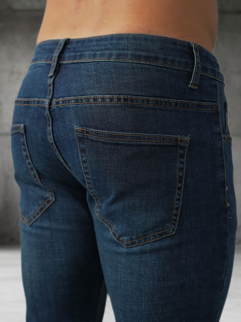 Vaqueros de hombre azul oscuro OZONEE O/JK2895A