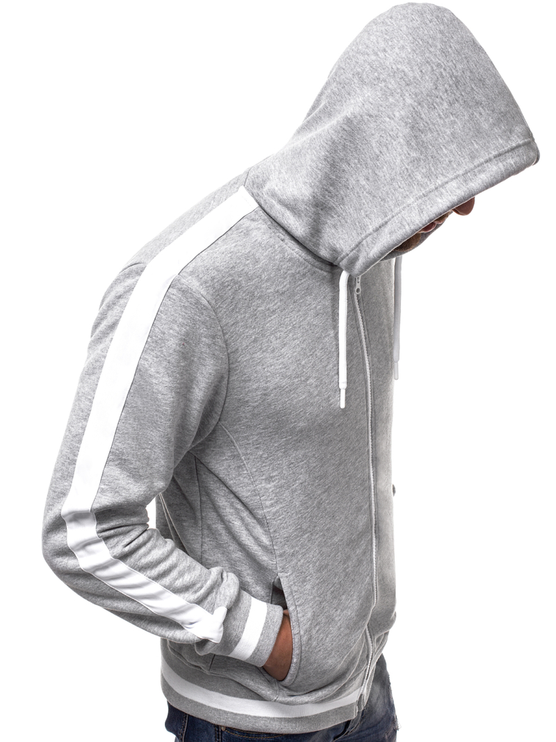 Sudadera de hombre Сiра OZONEE A/1009Z