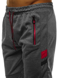 Pantalón de chándal de hombre grafito OZONEE JS/JZ11025Z