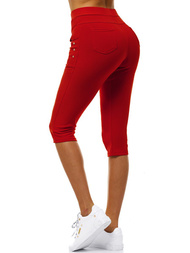 Leggings para mujer rojo OZONEE JS/1041/A5
