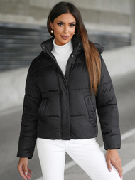 Chaqueta de mujer negra OZONEE JS/16M9188/392Z