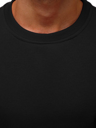 Sudadera de hombre negra OZONEE JS/2018Z