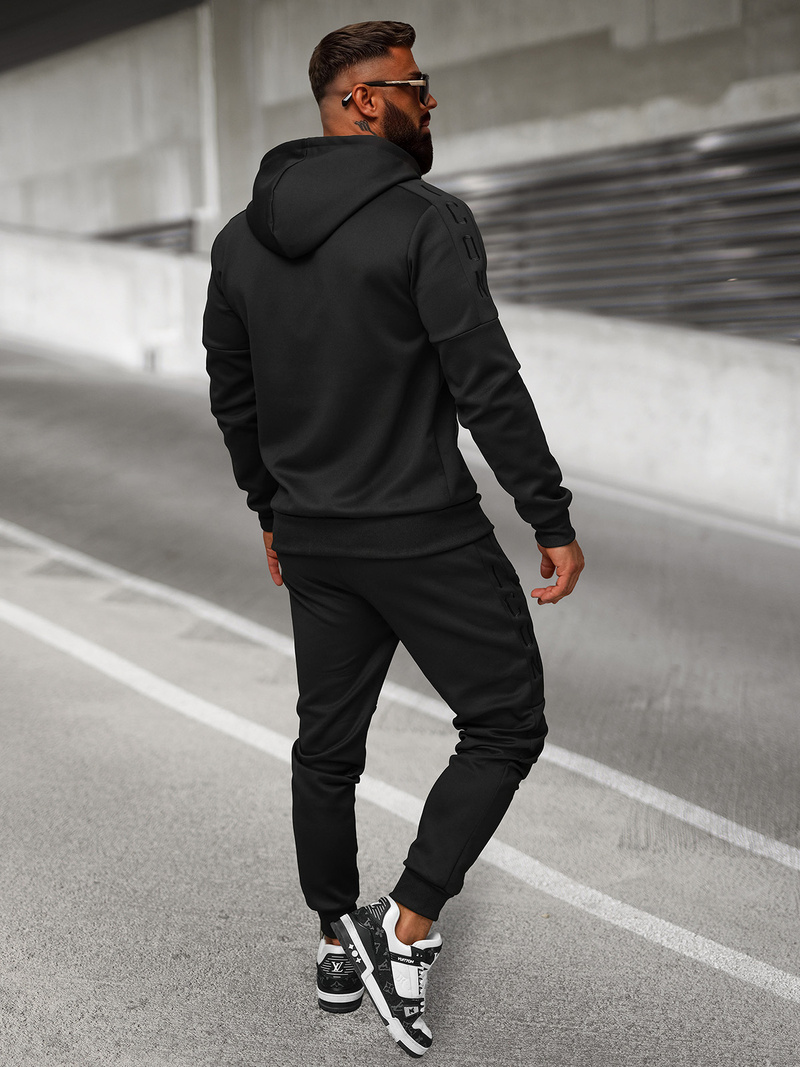 Chándal de hombre negro OZONEE O/LN11760