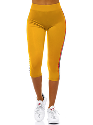 Leggings para mujer amarillo OZONEE JS/1037/B10