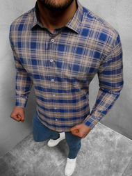 Camisa de hombre de colores OZONEE O/1622