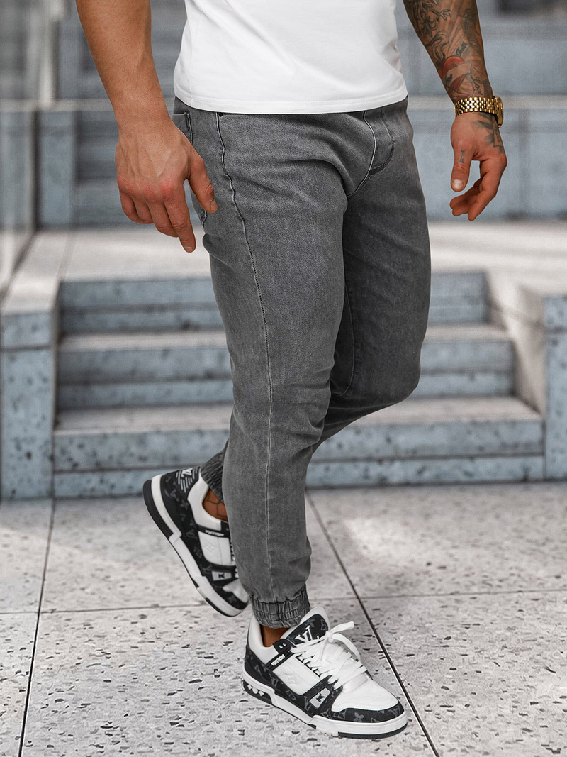 Pantalón jogger de hombre gris OZONEE NB/MP0272GC