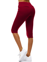 Leggings para mujer burdeos OZONEE JS/1027/C13