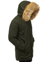 Chaqueta de invierno de hombre caqui OZONEE JD/390