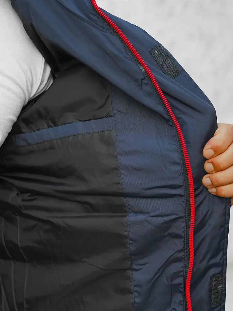 Chaqueta de hombre azul marino OZONEE JS/M806/215