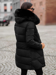 Chaqueta de mujer negra OZONEE JS/16M9099/392Z