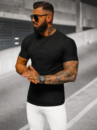 Camiseta de hombre negras OZONEE NB/MT3056Z