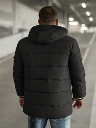 Chaqueta de hombre negra OZONEE JS/57M7502/392Z