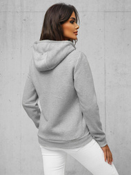 Sudadera de mujer gris OZONEE JS/W03Z