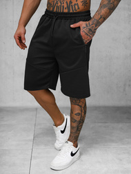 Pantalón corto de hombre negras OZONEE JS/15K1822/3
