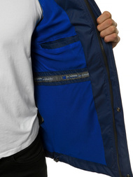 Chaqueta de hombre azul marino OZONEE MG/2515