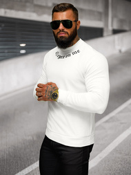 Sudadera de hombre blanca OZONEE O/P2027