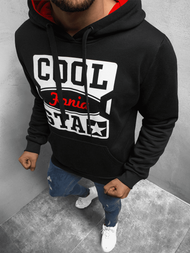 Sudadera de hombre amarillo negra OZONEE JS/Y10027