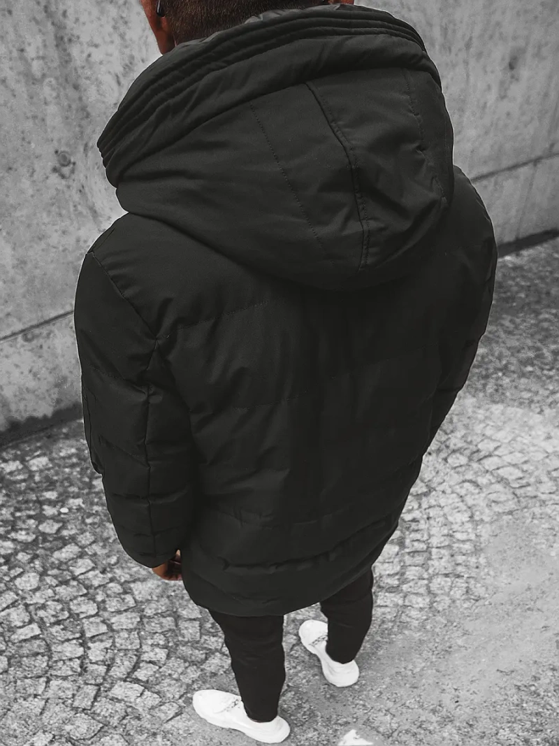 Chaqueta de hombre negra OZONEE JS/M790/392