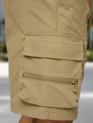 Pantalón corto de hombre beige OZONEE JS/27K6538/6