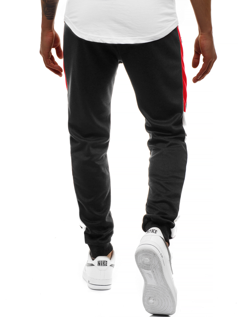 Pantalón de chándal de hombre negras OZONEE JS/JZ11027