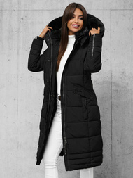 Chaqueta de mujer negra OZONEE O/W377