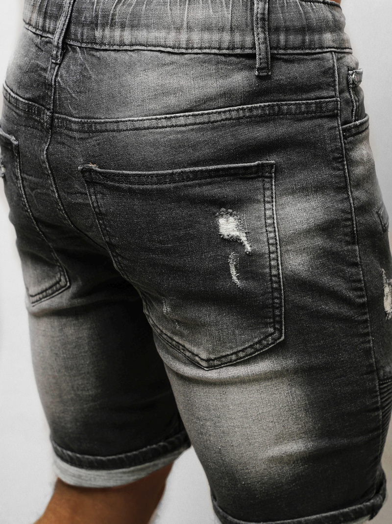 Pantalón corto de hombre negras OZONEE NB/MP0033N/1