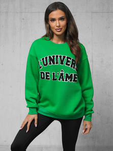 Sudadera de verde OZONEE O/SWE23055