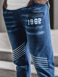 Vaqueros jogger de hombre azul OZONEE JS/KK1103