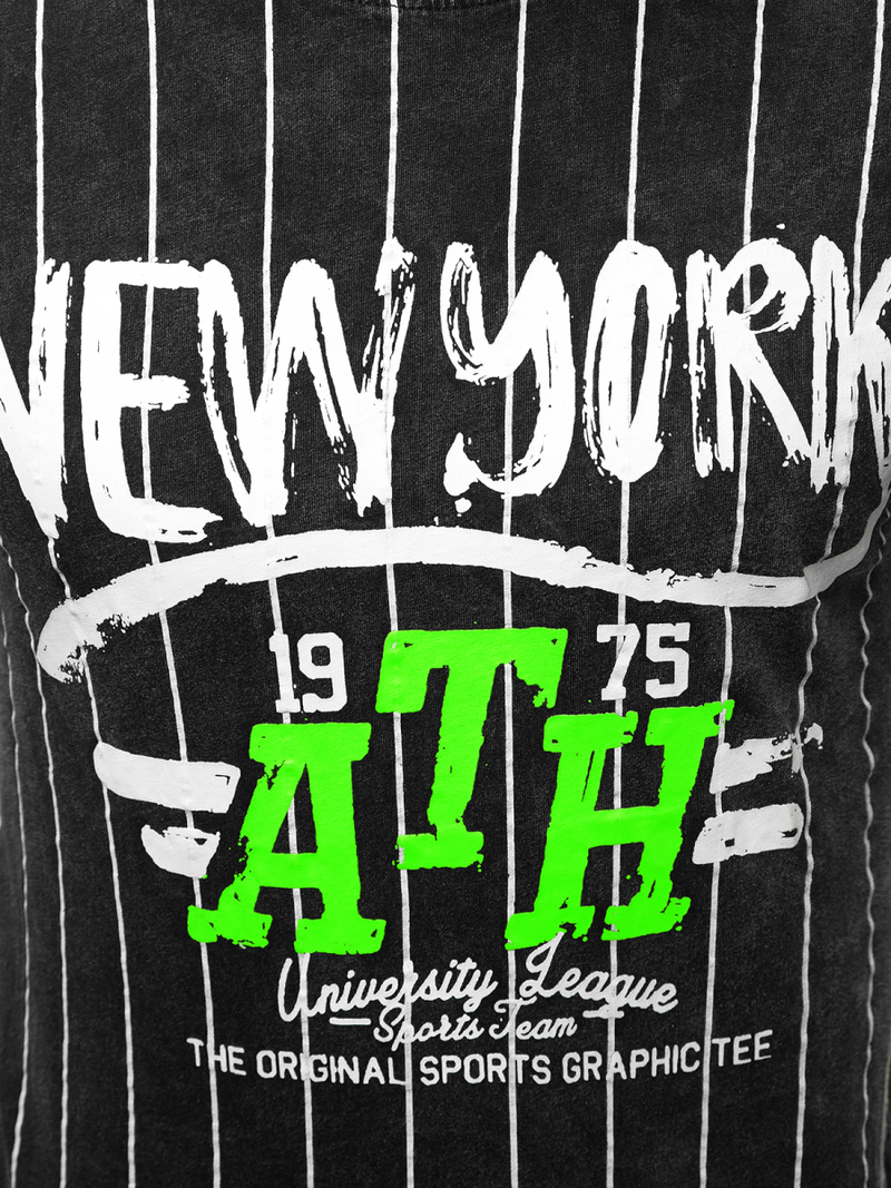 Camiseta de hombre grafito OZONEE HFM/017