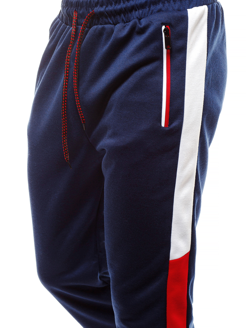 Pantalón de chándal de hombre azul marino OZONEE JS/JZ11027Z