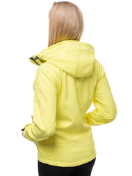 Chaqueta de mujer amarilla OZONEE N/4849