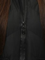 Chaqueta de mujer negra OZONEE JS/M735/392