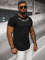 Camiseta de hombre negras OZONEE O/T7256