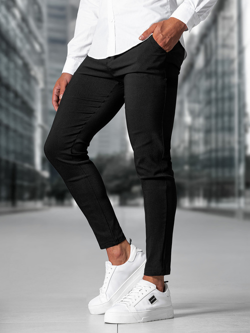 Pantalón de hombre negras OZONEE O/P4049Z