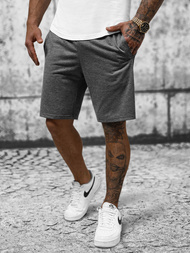 Pantalón corto de hombre grafito OZONEE JS/8K100/5Z