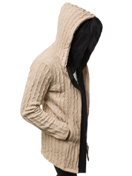 Sudadera de hombre beige OZONEE MACH/2138