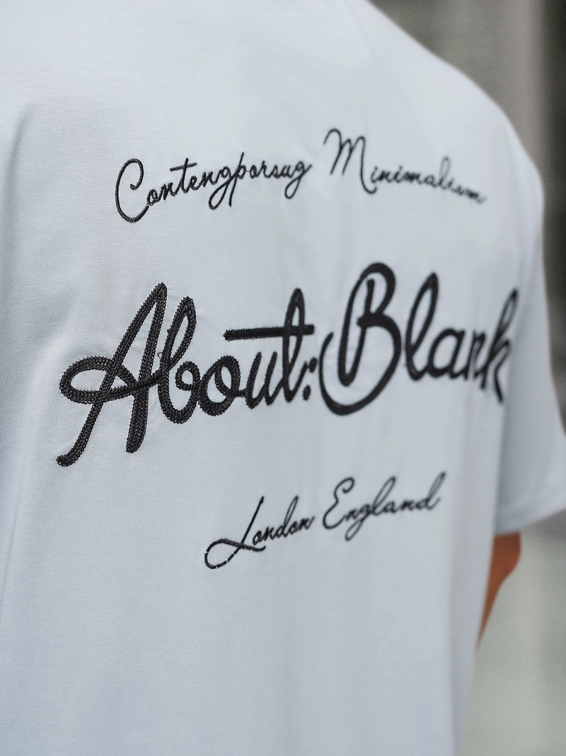 Camiseta de hombre azul claro OZONEE O/QQ1195