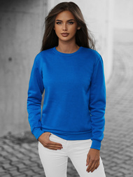 Sudadera de mujer azul OZONEE JS/W01Z