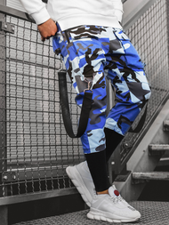 Pantalón jogger de hombre azul negro OZONEE G/11133