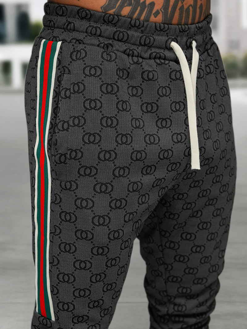 Chándal de hombre negro OZONEE O/FF5111AB