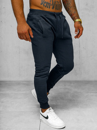 Pantalón de chándal de hombre azul marino OZONEE JS/XW01Z 