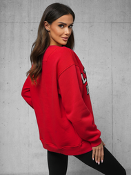 Sudadera de roja OZONEE O/SWE23055