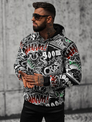 Sudadera de hombre negra OZONEE O/B270