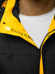 Chaqueta de hombre negra OZONEE MG/2510