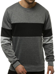 Sudadera de hombre grafito OZONEE JS/JZ11039