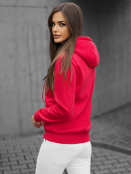 Sudadera de mujer frambuesa OZONEE JS/W03/59Z