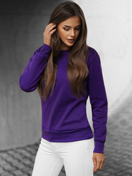 Sudadera de mujer violeta OZONEE JS/W01Z