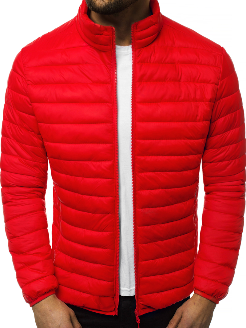Chaqueta de hombre roja OZONEE JS/LY33