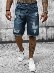 Pantalón corto de hombre azul oscuro OZONEE DP/174