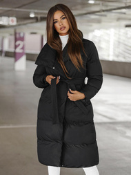 Chaqueta de mujer negra OZONEE JS/M737/392Z